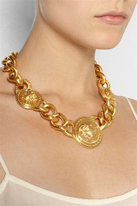 womens versace necklace